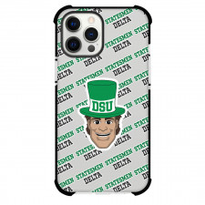 Delta State University Statesmen Phone Case For iPhone and Samsung Galaxy Devices - Delta State University Statesmen College Football Medley Monogram Wordmark