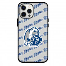 Drake Bulldogs Phone Case For iPhone and Samsung Galaxy Devices - Drake University Bulldogs College Football Medley Monogram Wordmark