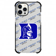 Duke Blue Devils Phone Case For iPhone and Samsung Galaxy Devices - Duke Blue Devils College Football Medley Monogram Wordmark