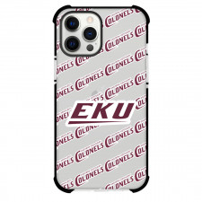 Eastern Kentucky Colonels Phone Case For iPhone and Samsung Galaxy Devices - Eastern Kentucky University Colonels College Football Medley Monogram Wordmark