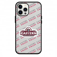 Eastern University Eagles Phone Case For iPhone and Samsung Galaxy Devices - Eastern University Eagles College Football Medley Monogram Wordmark