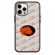 East Central University Tigers Phone Case For iPhone and Samsung Galaxy Devices - East Central University Tigers College Football Medley Monogram Wordmark