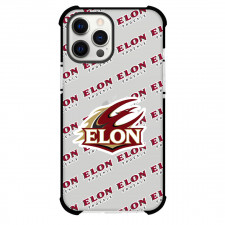 Elon Phoenix Phone Case For iPhone and Samsung Galaxy Devices - Elon University Phoenix College Football Medley Monogram Wordmark