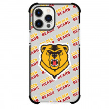 Western New England University Golden Bears Phone Case For iPhone and Samsung Galaxy Devices - Western New England University Golden Bears College Football Medley Monogram Wordmark