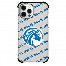 Fayetteville State University Broncos Phone Case For iPhone and Samsung Galaxy Devices - Fayetteville State University Broncos College Football Medley Monogram Wordmark