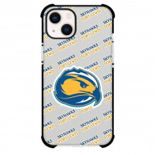 Fort Lewis College Skyhawks Phone Case For iPhone and Samsung Galaxy Devices - Fort Lewis College Skyhawks College Football Medley Monogram Wordmark