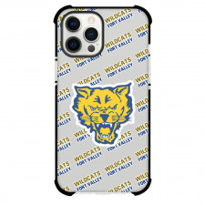 Fort Valley State University Wildcats Phone Case For iPhone and Samsung Galaxy Devices - Fort Valley State University Wildcats College Football Medley Monogram Wordmark