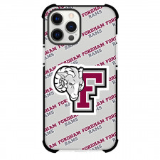 Fordham Rams Phone Case For iPhone and Samsung Galaxy Devices - Fordham University Rams College Football Medley Monogram Wordmark