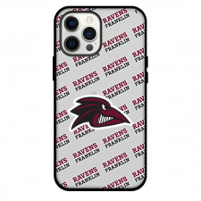 Franklin Pierce University Ravens Phone Case For iPhone and Samsung Galaxy Devices - Franklin Pierce University Ravens College Football Medley Monogram Wordmark