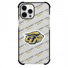 Gallaudet University Bison Phone Case For iPhone and Samsung Galaxy Devices - Gallaudet University Bison College Football Medley Monogram Wordmark