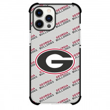 Georgia Bulldogs Phone Case For iPhone and Samsung Galaxy Devices - Georgia Bulldogs College Football Medley Monogram Wordmark