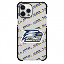 Georgia Southern Eagles Phone Case For iPhone and Samsung Galaxy Devices - Georgia Southern Eagles College Football Medley Monogram Wordmark