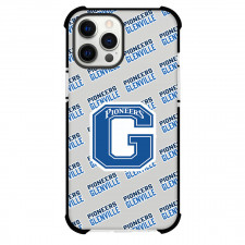 Glenville State University Pioneers Phone Case For iPhone and Samsung Galaxy Devices - Glenville State University Pioneers College Football Medley Monogram Wordmark
