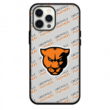 Greenville University Panthers Phone Case For iPhone and Samsung Galaxy Devices - Greenville University Panthers College Football Medley Monogram Wordmark
