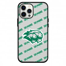 Greensboro College Pride Phone Case For iPhone and Samsung Galaxy Devices - Greensboro College Pride College Football Medley Monogram Wordmark