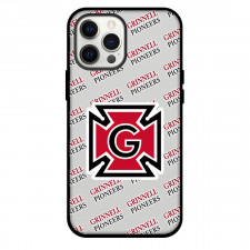 Grinnell College Pioneers Phone Case For iPhone and Samsung Galaxy Devices - Grinnell College Pioneers College Football Medley Monogram Wordmark