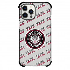 Guilford College Quakers Phone Case For iPhone and Samsung Galaxy Devices - Guilford College Quakers College Football Medley Monogram Wordmark
