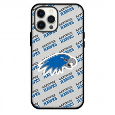 Hartwick College Hawks Phone Case For iPhone and Samsung Galaxy Devices - Hartwick College Hawks College Football Medley Monogram Wordmark