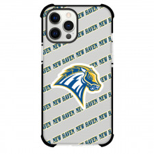University of New Haven Chargers Phone Case For iPhone and Samsung Galaxy Devices - University of New Haven Chargers College Football Medley Monogram Wordmark