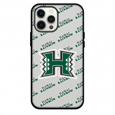 Hawaii Rainbow Warriors Phone Case For iPhone and Samsung Galaxy Devices - Hawaii Rainbow Warriors College Football Medley Monogram Wordmark