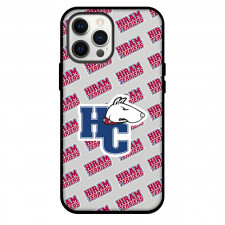 Hiram College Terriers Phone Case For iPhone and Samsung Galaxy Devices - Hiram College Terriers College Football Medley Monogram Wordmark