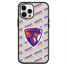 Hobart College Statesmen Phone Case For iPhone and Samsung Galaxy Devices - Hobart College Statesmen College Football Medley Monogram Wordmark