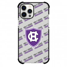 Holy Cross Crusaders Phone Case For iPhone and Samsung Galaxy Devices - College of the Holy Cross Crusaders College Football Medley Monogram Wordmark