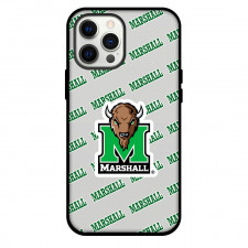 Marshall Thundering Herd Phone Case For iPhone and Samsung Galaxy Devices - Marshall Thundering Herd College Football Medley Monogram Wordmark