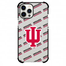 Indiana Hoosiers Phone Case For iPhone and Samsung Galaxy Devices - Indiana Hoosiers College Football Medley Monogram Wordmark
