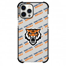 Idaho State Bengals Phone Case For iPhone and Samsung Galaxy Devices - Idaho State University Bengals College Football Medley Monogram Wordmark