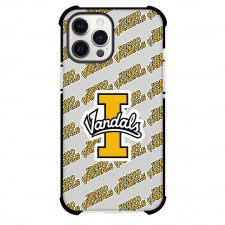 Idaho Vandals Phone Case For iPhone and Samsung Galaxy Devices - University of Idaho Vandals College Football Medley Monogram Wordmark