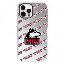 Northern Illinois Huskies Phone Case For iPhone and Samsung Galaxy Devices - Northern Illinois Huskies College Football Medley Monogram Wordmark