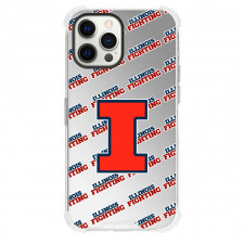 Illinois Fighting Illini Phone Case For iPhone and Samsung Galaxy Devices - Illinois Fighting Illini College Football Medley Monogram Wordmark