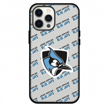 Johns Hopkins University Blue Jays Phone Case For iPhone and Samsung Galaxy Devices - Johns Hopkins University Blue Jays College Football Medley Monogram Wordmark