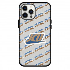 John Carroll University Blue Streaks Phone Case For iPhone and Samsung Galaxy Devices - John Carroll University Blue Streaks College Football Medley Monogram Wordmark