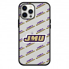 James Madison Dukes Phone Case For iPhone and Samsung Galaxy Devices - James Madison Dukes College Football Medley Monogram Wordmark