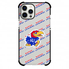 Kansas Jayhawks Phone Case For iPhone and Samsung Galaxy Devices - Kansas Jayhawks College Football Medley Monogram Wordmark