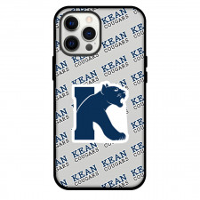 Kean University Cougars Phone Case For iPhone and Samsung Galaxy Devices - Kean University Cougars College Football Medley Monogram Wordmark