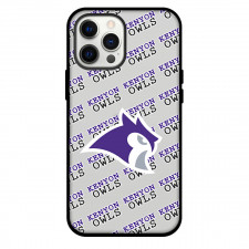 Kenyon College Owls Phone Case For iPhone and Samsung Galaxy Devices - Kenyon College Owls College Football Medley Monogram Wordmark