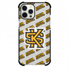 Kennesaw State Owls Phone Case For iPhone and Samsung Galaxy Devices - Kennesaw State University Owls College Football Medley Monogram Wordmark