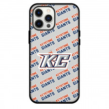Keystone College Giants Phone Case For iPhone and Samsung Galaxy Devices - Keystone College Giants College Football Medley Monogram Wordmark