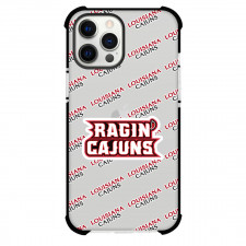 Louisiana Ragin' Cajuns Phone Case For iPhone and Samsung Galaxy Devices - Louisiana Ragin' Cajuns College Football Medley Monogram Wordmark
