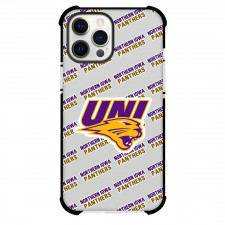 Northern Iowa Panthers Phone Case For iPhone and Samsung Galaxy Devices - University of Northern Iowa Panthers College Football Medley Monogram Wordmark