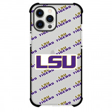 LSU Tigers Phone Case For iPhone and Samsung Galaxy Devices - LSU Tigers College Football Medley Monogram Wordmark