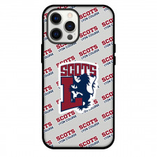 Lyon College Scots Phone Case For iPhone and Samsung Galaxy Devices - Lyon College Scots College Football Medley Monogram Wordmark