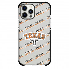 Texas Longhorns Phone Case For iPhone and Samsung Galaxy Devices - Texas Longhorns College Football Medley Monogram Wordmark