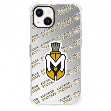 Manchester University Spartans Phone Case For iPhone and Samsung Galaxy Devices - Manchester University Spartans College Football Medley Monogram Wordmark