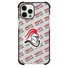 Martin Luther College Knights Phone Case For iPhone and Samsung Galaxy Devices - Martin Luther College Knights College Football Medley Monogram Wordmark