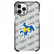 McNeese Cowboys Phone Case For iPhone and Samsung Galaxy Devices - McNeese State University Cowboys College Football Medley Monogram Wordmark