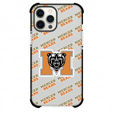 Mercer Bears Phone Case For iPhone and Samsung Galaxy Devices - Mercer University Bears College Football Medley Monogram Wordmark